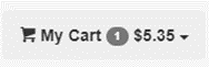 Click 'My Cart'